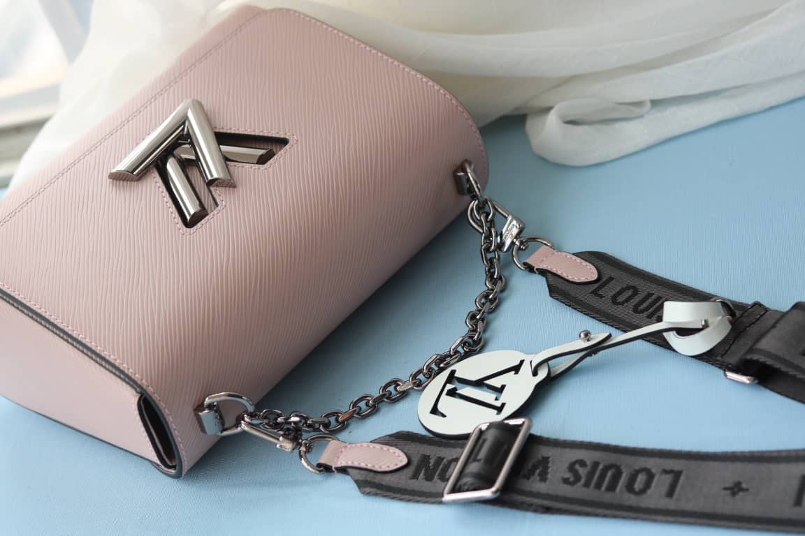 L0vis Vvtt0n Textured Epi Leather Twist Series Bag