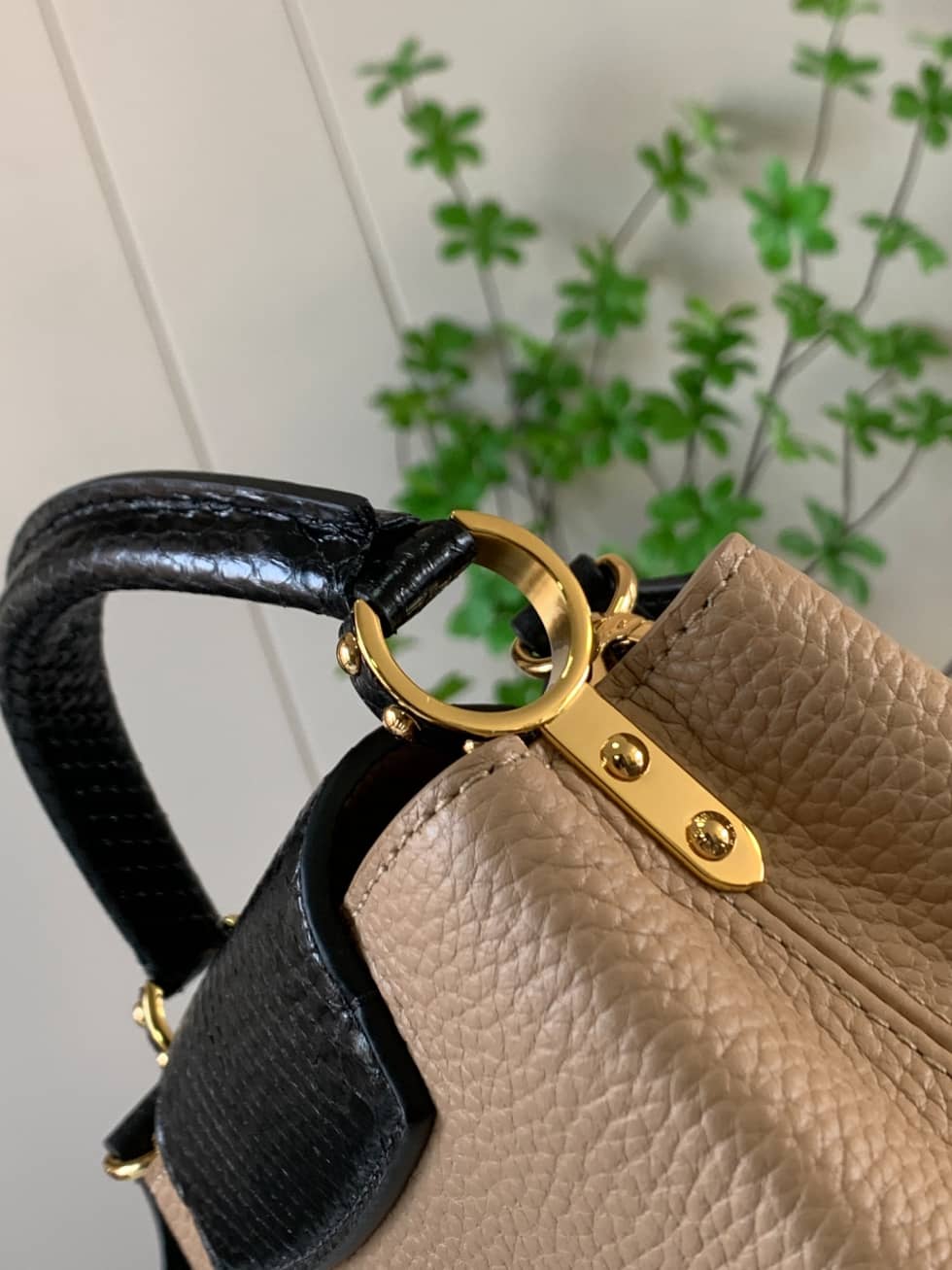 L0vis Vvtt0n Capucines Mini Python Skin N95509 Replica Crossbody Bag
