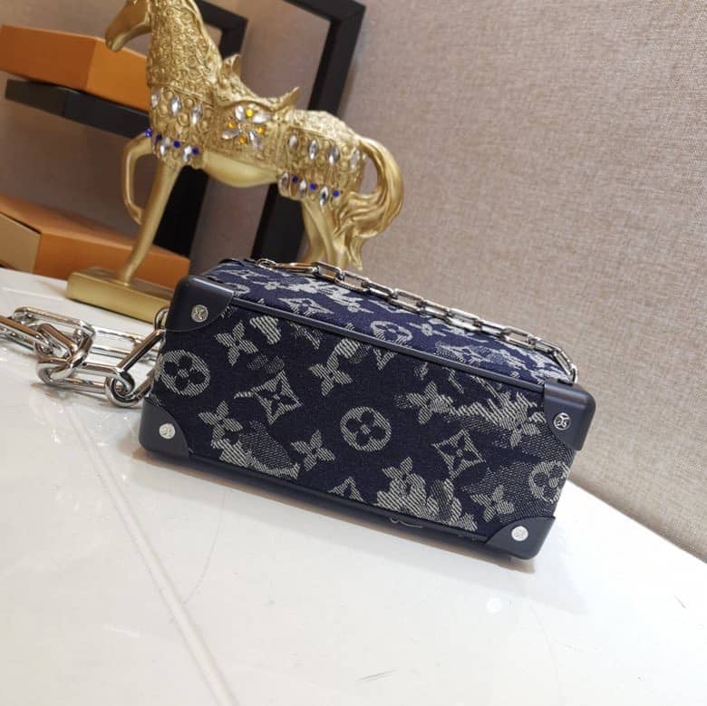 L0vis Vvtt0n Mini Soft Trunk Monogram Tapestry Canvas Replica Bag M80033