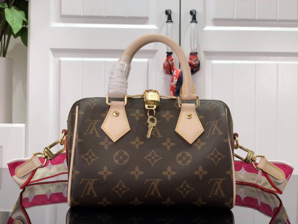 L0vis Vvtt0n Crossbody Dupe Monogram Canvas Speedy 20 Red M45957