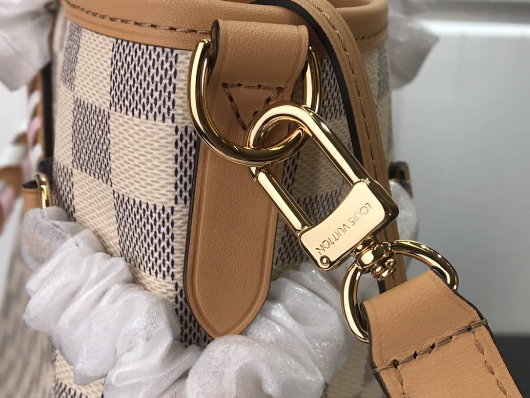 L0vis Vvtt0n Neverfull Dupe MM Damier Azur Bag N50047