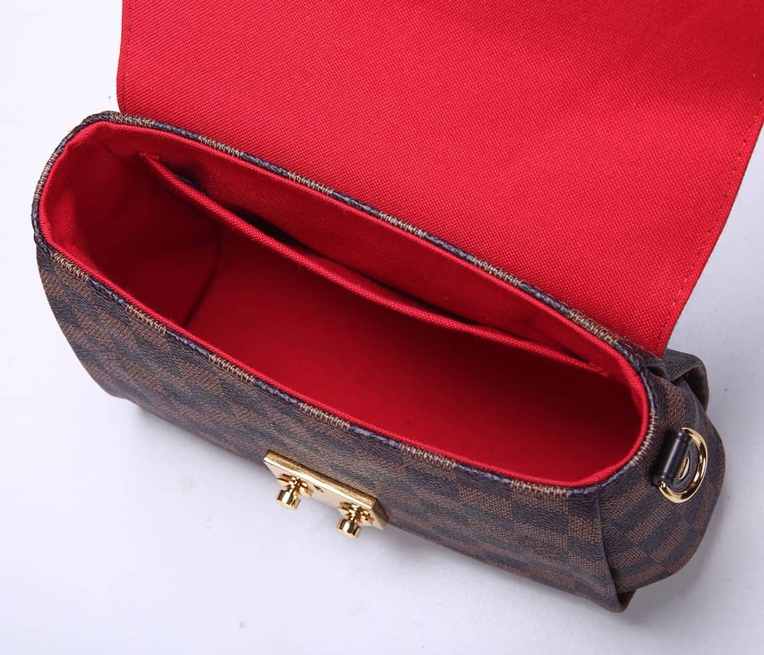 L0vis Vvtt0n Damier Croisette Replica Shoulder Handbag Brown N41581
