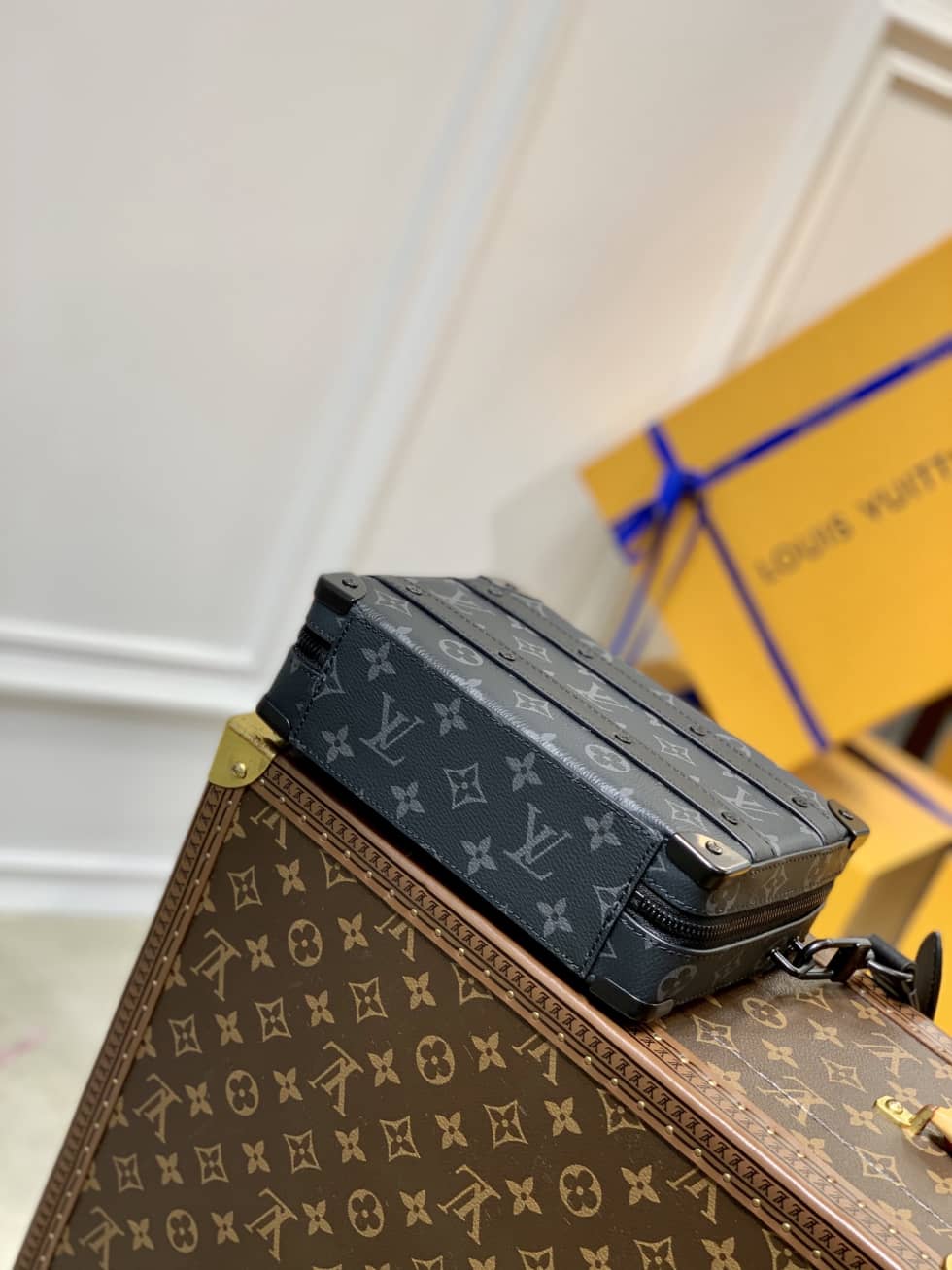 L0vis Vvtt0n Handle Trunk Monogram Macassar M45935 Replica Shoulder Bag