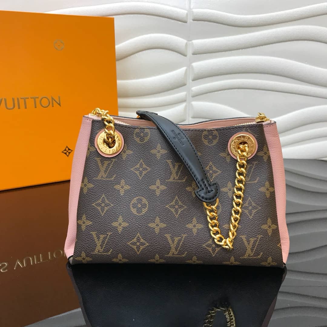 L0vis Vvtt0n BB Surene Chain Shoulder Bag Replica Pink M43777