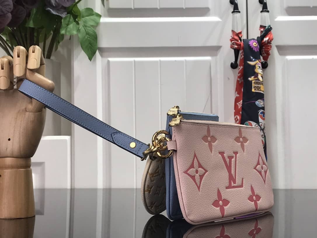 L0vis Vvtt0n Trio Pouch Monogram Empreinte Replica M80407