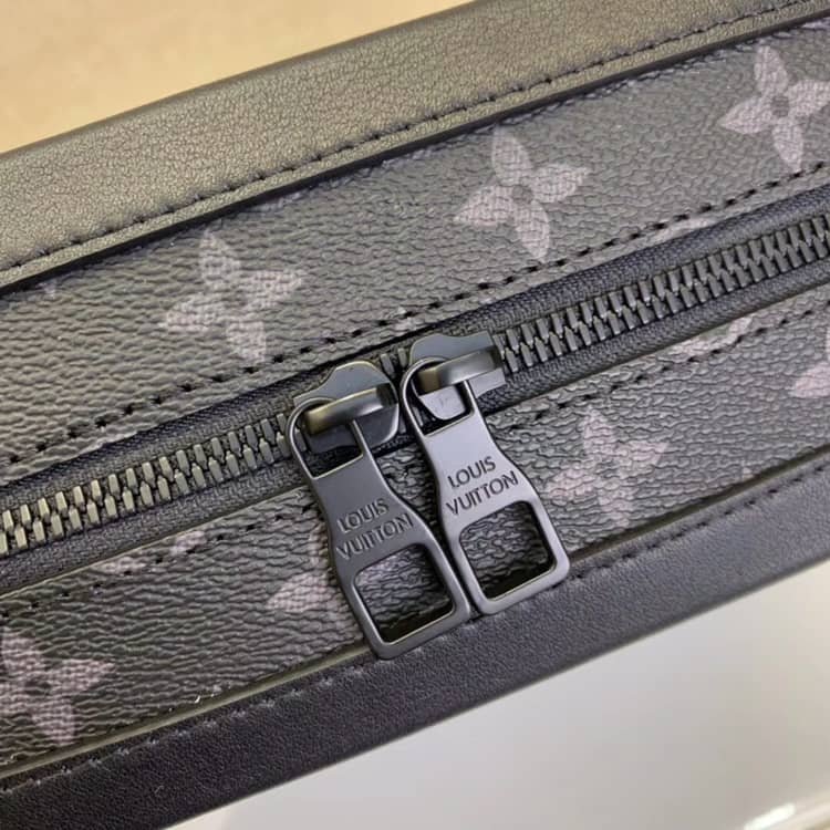L0vis Vvtt0n x Virgil Abloh Monogram Soft Trunk Replica Black M44478