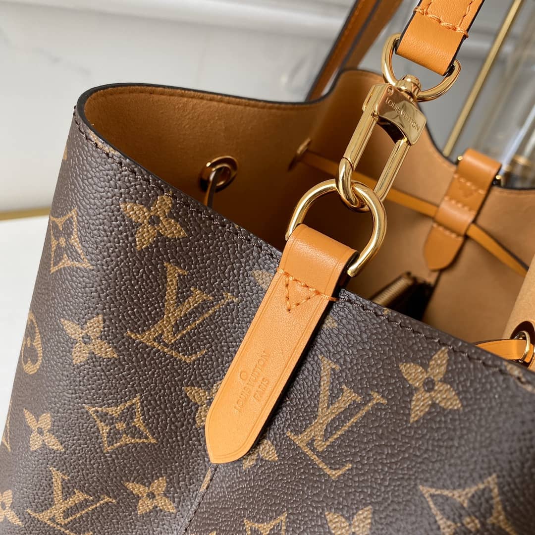 L0vis Vvtt0n Monogram Canvas Neonoe Replica Bucket Bag M43430