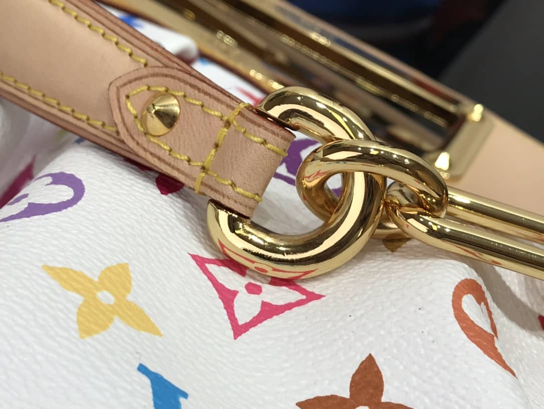 L0vis Vvtt0n Judy MM 2way Monogram Multi-Color Bag Replica White M40255