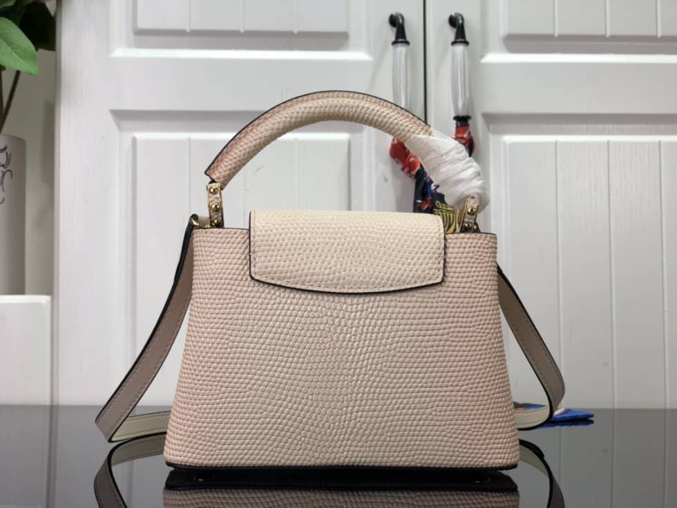 L0vis Vvtt0n Capucines Mini Collection Pink N98093 Replica Shoulder Bag