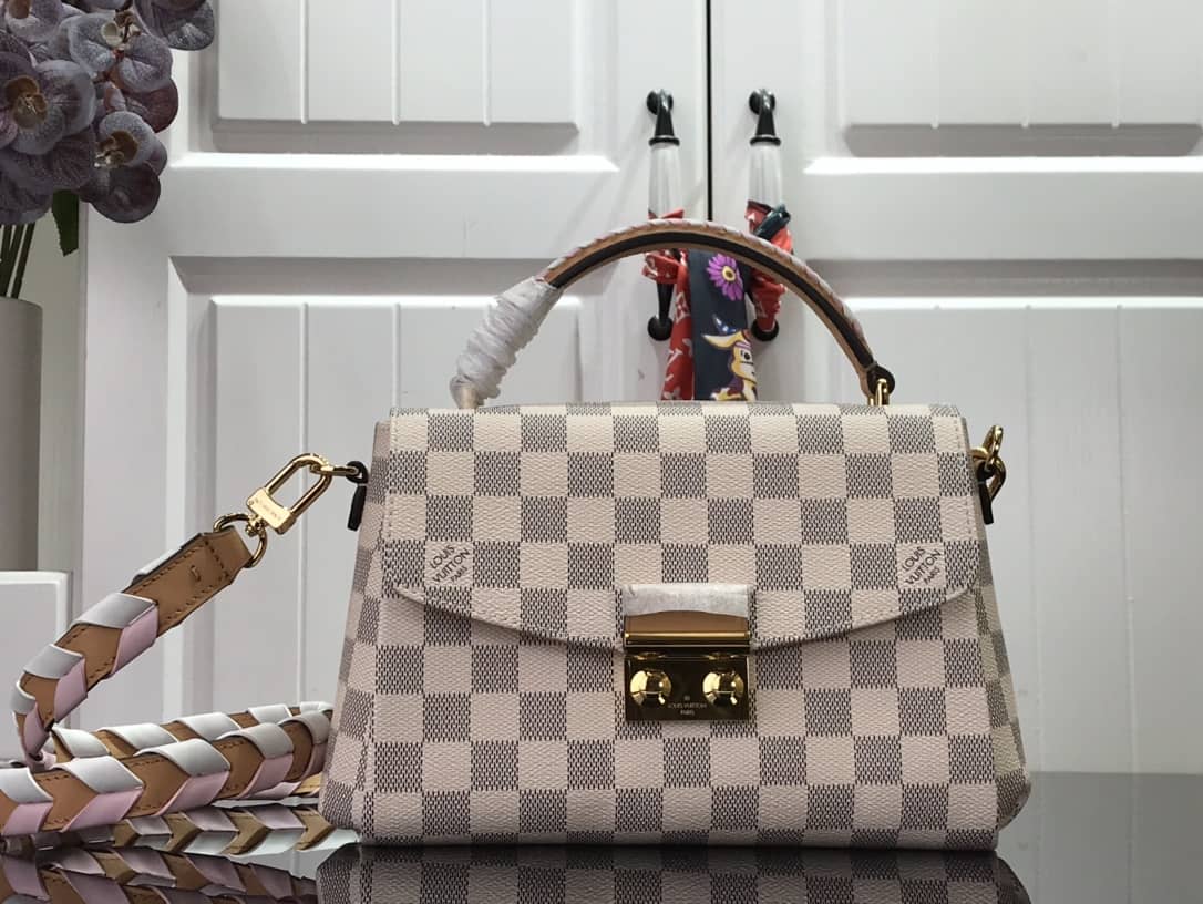 L0vis Vvtt0n Croisette Damier Azur Canvas Replica Bag N50053