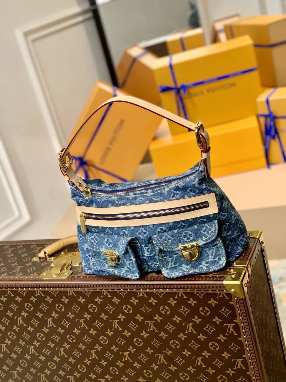 L0vis Vvtt0n Denim Vintage M44464 Replica Shoulder Bag