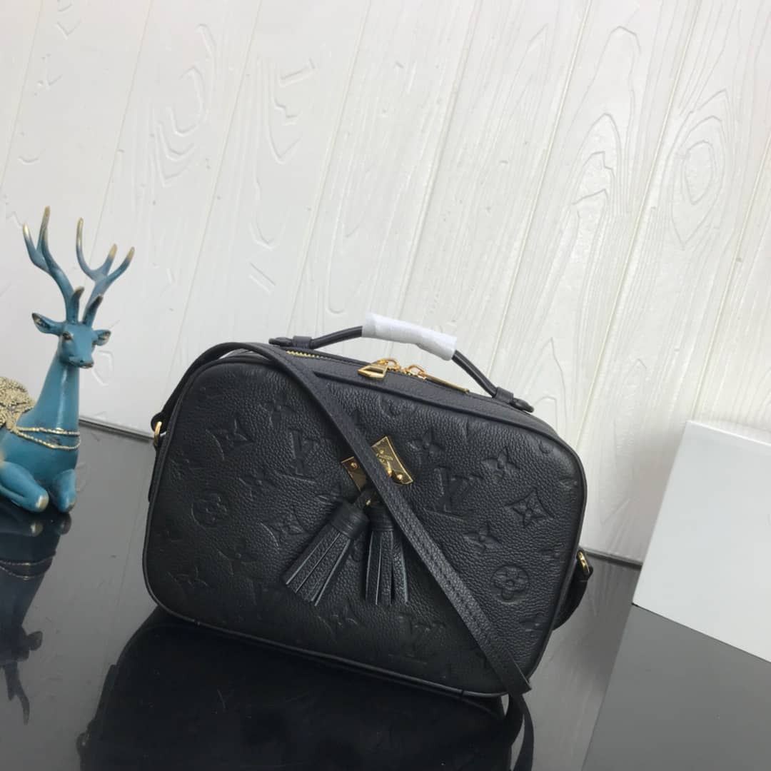 L0vis Vvtt0n Saintonge Monogram Empreinte Replica Bag Black M44593