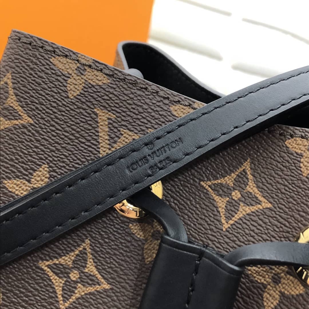 L0vis Vvtt0n Noe Monogram Canvas Replica Bucket Bag Black