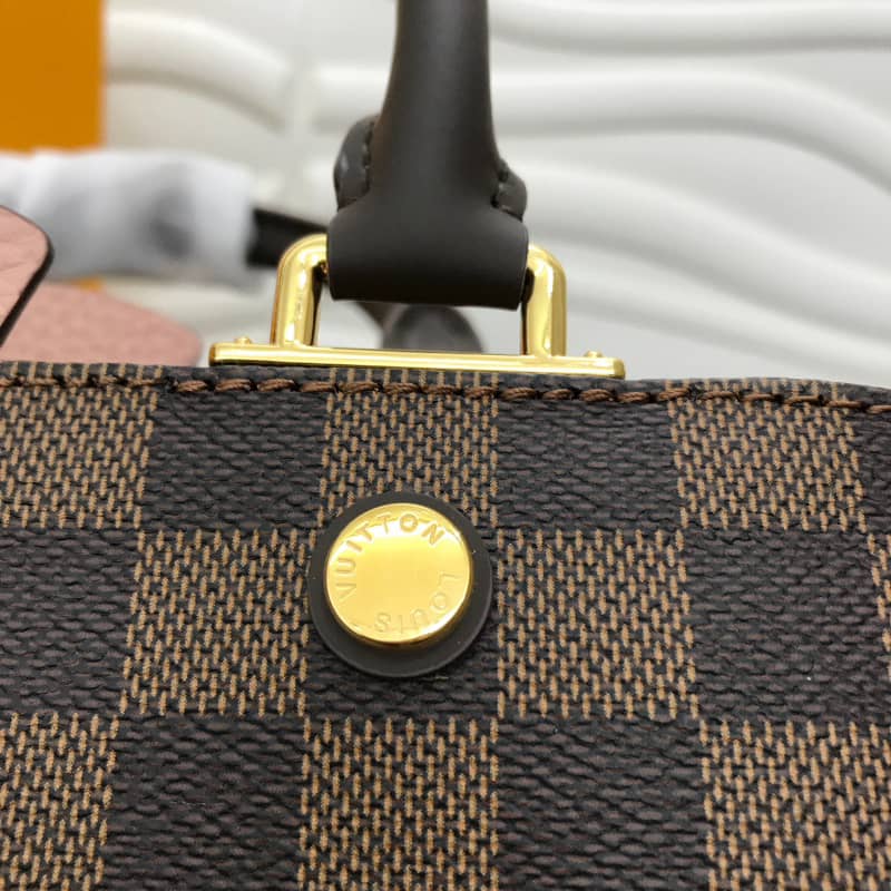 L0vis Vvtt0n Damier Ebene Canvas Brittany Bag Replica Pink M41674