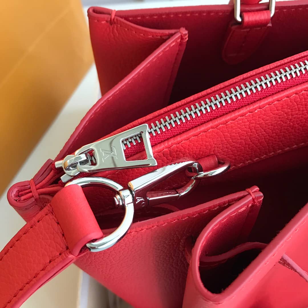 L0vis Vvtt0n Lockmeto Tote Leather Hand Bag Red M54569 Replica