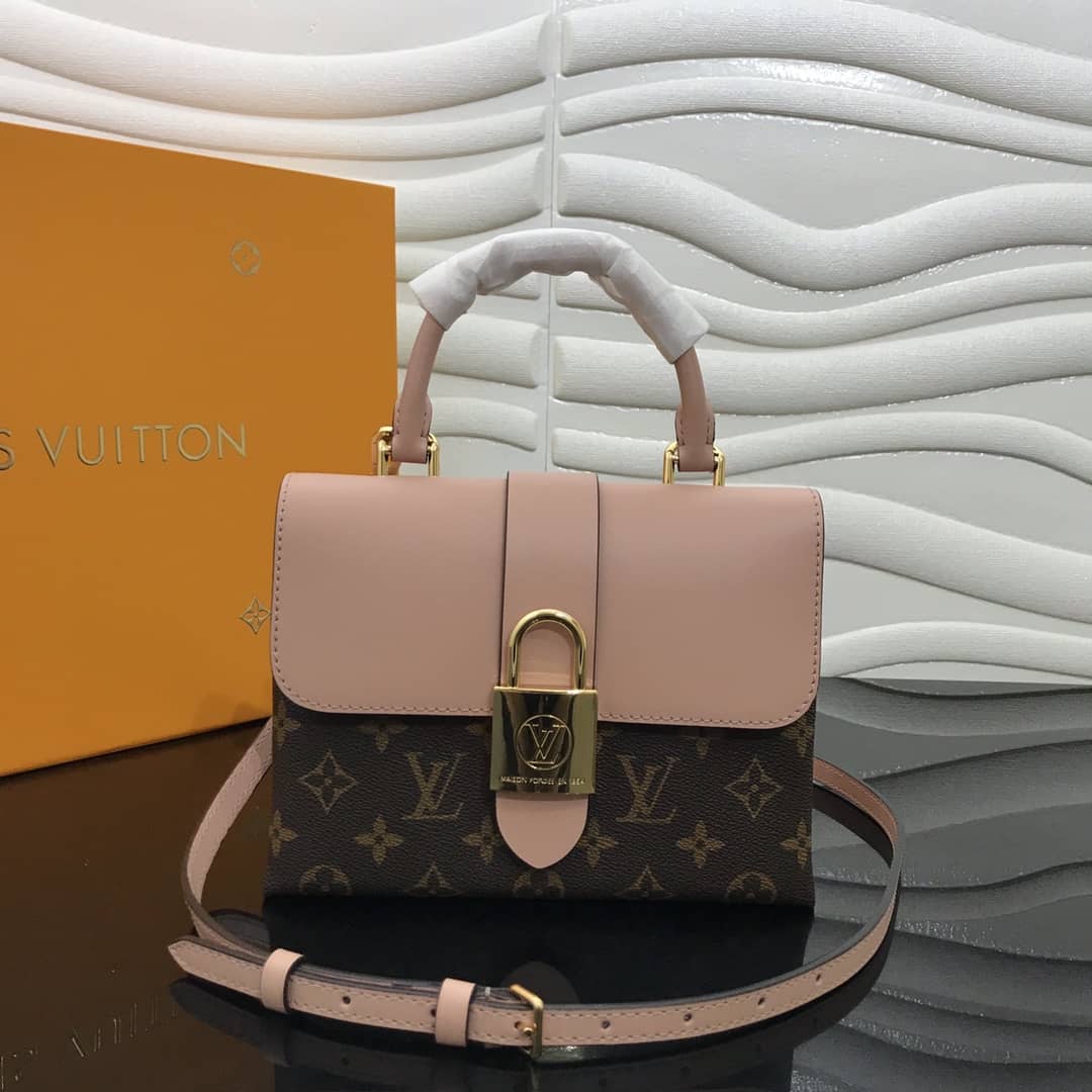 L0vis Vvtt0n Locky BB Replica Crossbody Handbag Pink M44321