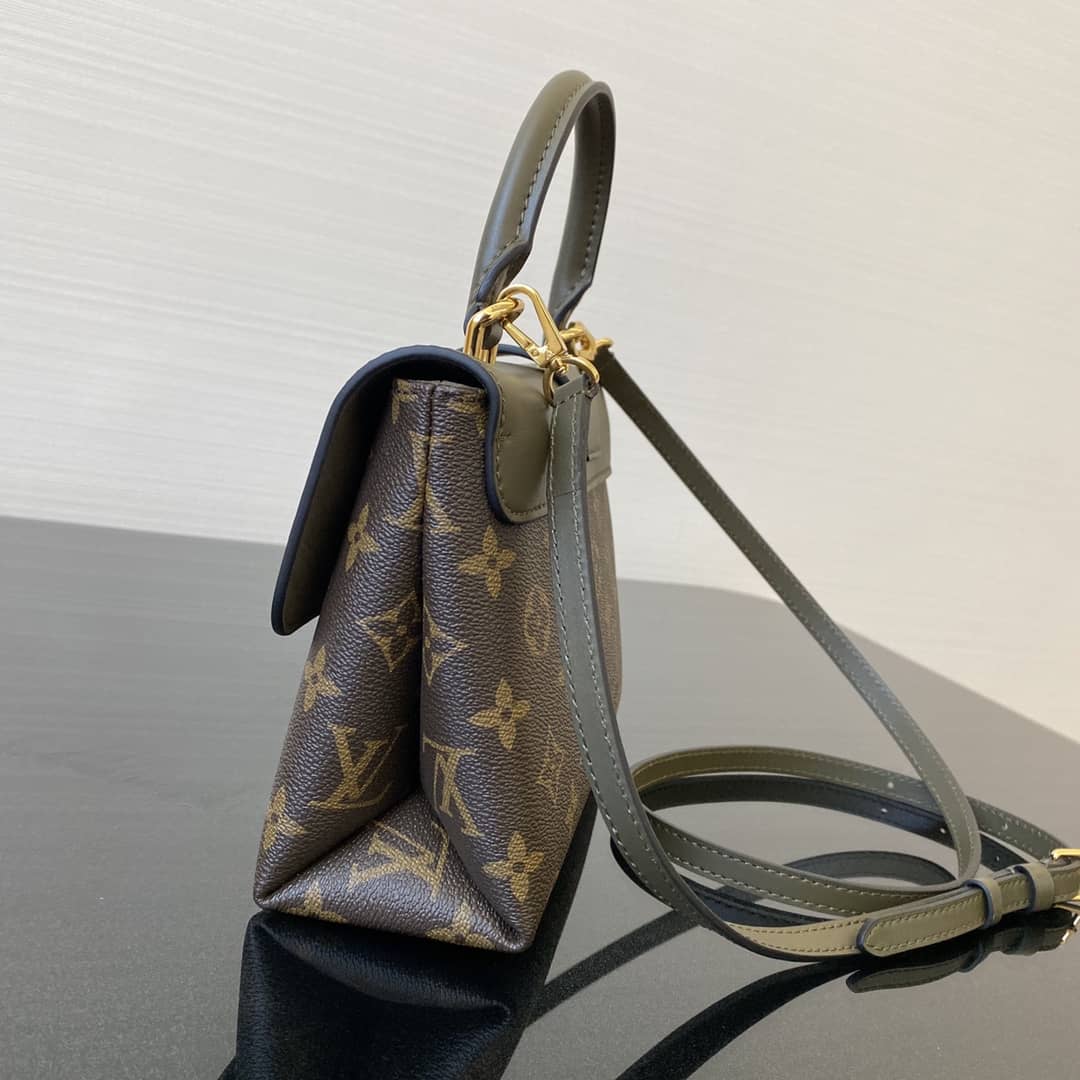L0vis Vvtt0n Monogram Canvas Locky BB Bag Replica Green M44321