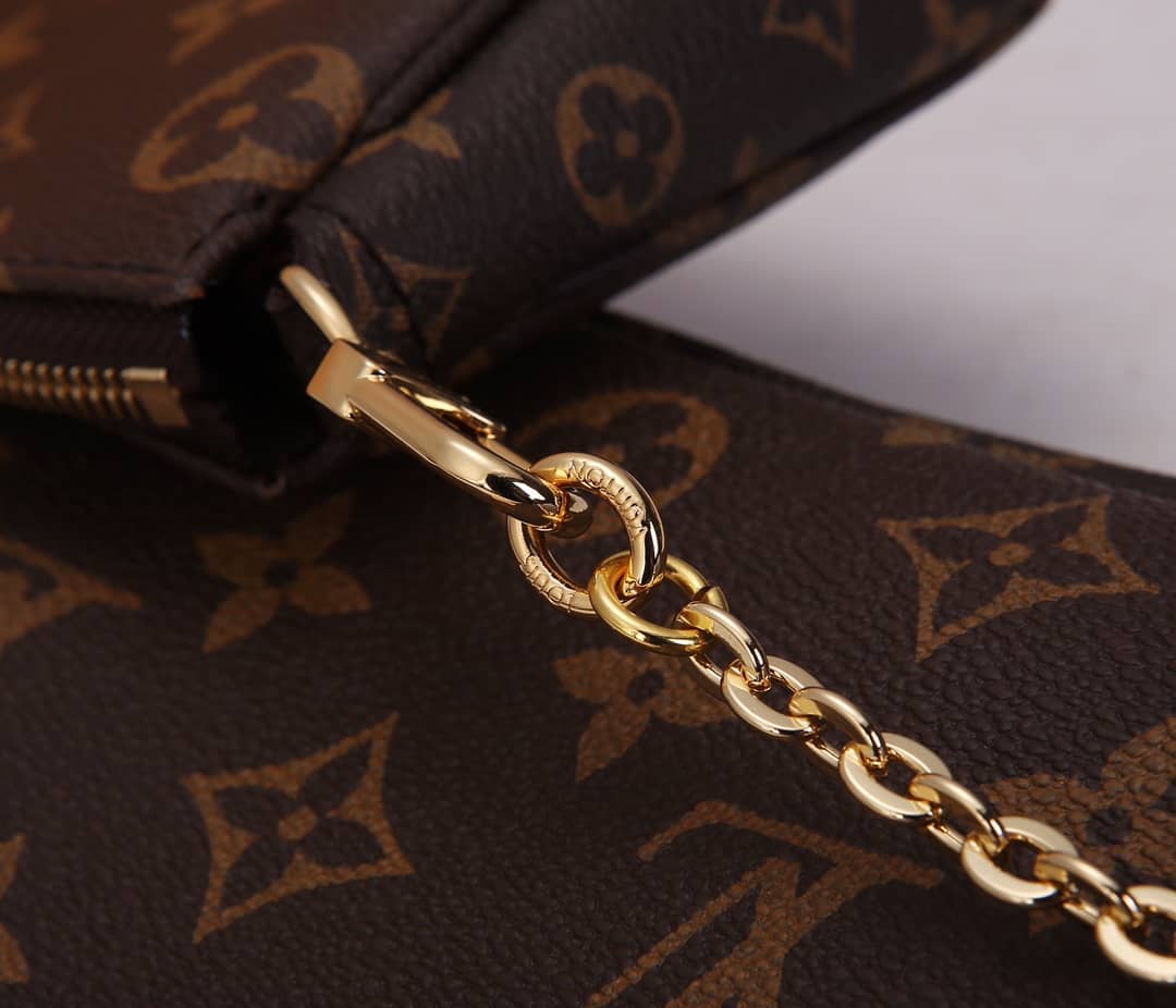 L0vis Vvtt0n Multi Pochette Accessoires Replica Crossbody Bag Black M44840