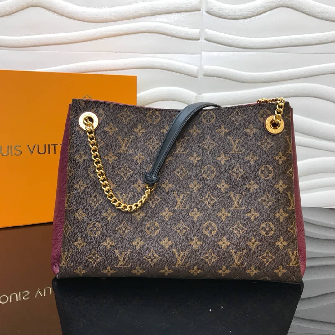 L0vis Vvtt0n Surene MM Monogram Chain Shoulder Bag Replica Purple M43772