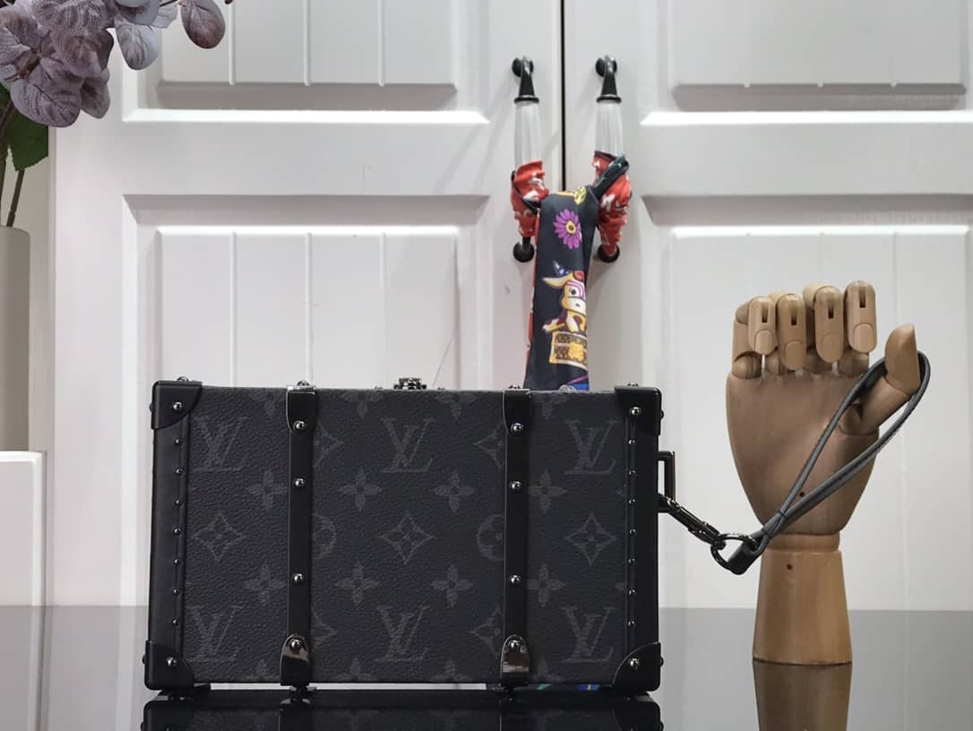 L0vis Vvtt0n Trunk Monogram Eclipse Replica Bag Black M20249