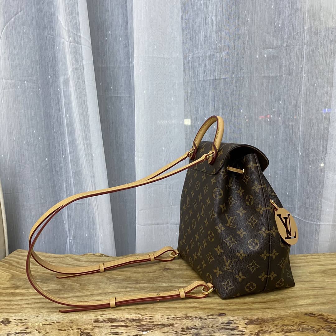L0vis Vvtt0n Monogram Canvas Montsouris BB Replica Bag M45516 Brown
