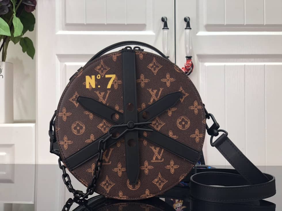 L0vis Vvtt0n Wheel Box Monogram Brown M59706 Replica Crossbody Bag