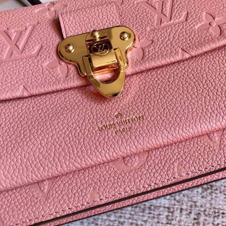 L0vis Vvtt0n Monogram Empreinte Vavin Chain Long Wallet Replica Pink M67839
