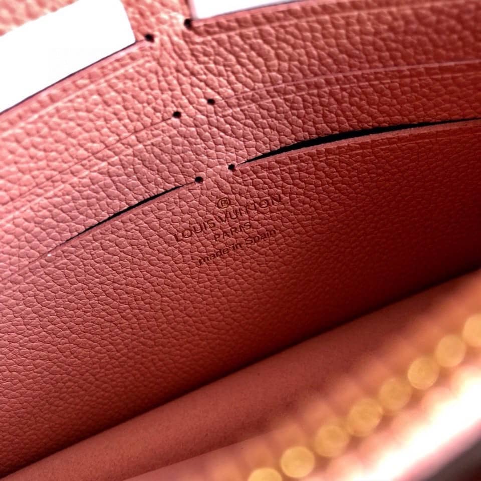 L0vis Vvtt0n Monogram Empreinte Vavin Chain Long Wallet Replica Pink M67839