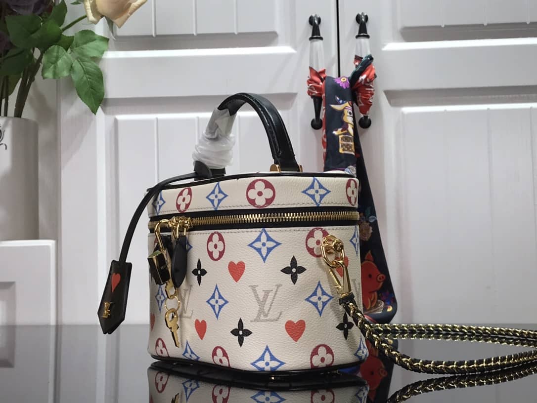 L0vis Vvtt0n Replica Bags PM Reverse Monogram Coated Canvas Crossbody Bag Replica White M45165