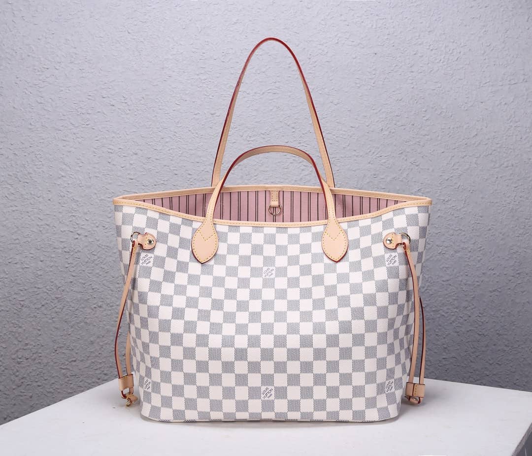 L0vis Vvtt0n Neverfull Dupe MM Damier Azur Tote N41361