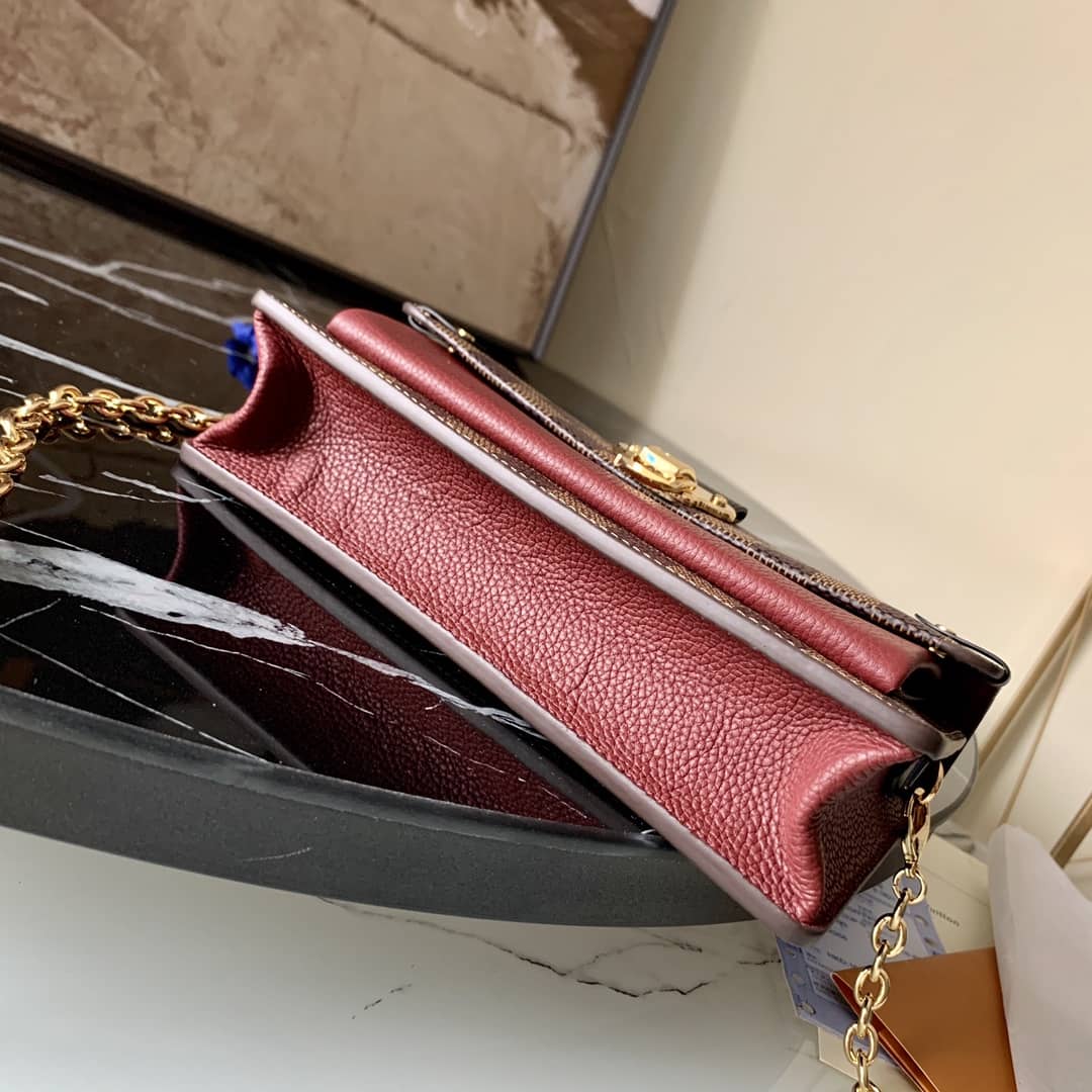 L0vis Vvtt0n Vavin Chain Wallet Damier Ebene N60222 Replica