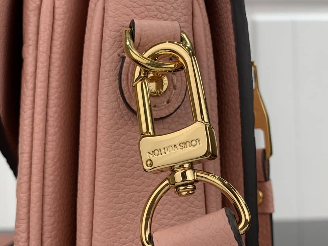 Best Replica L0vis Vvtt0n Pochette Metis Marine Leather Pink M44071 Replica Shoulder Bag(ColaReps)