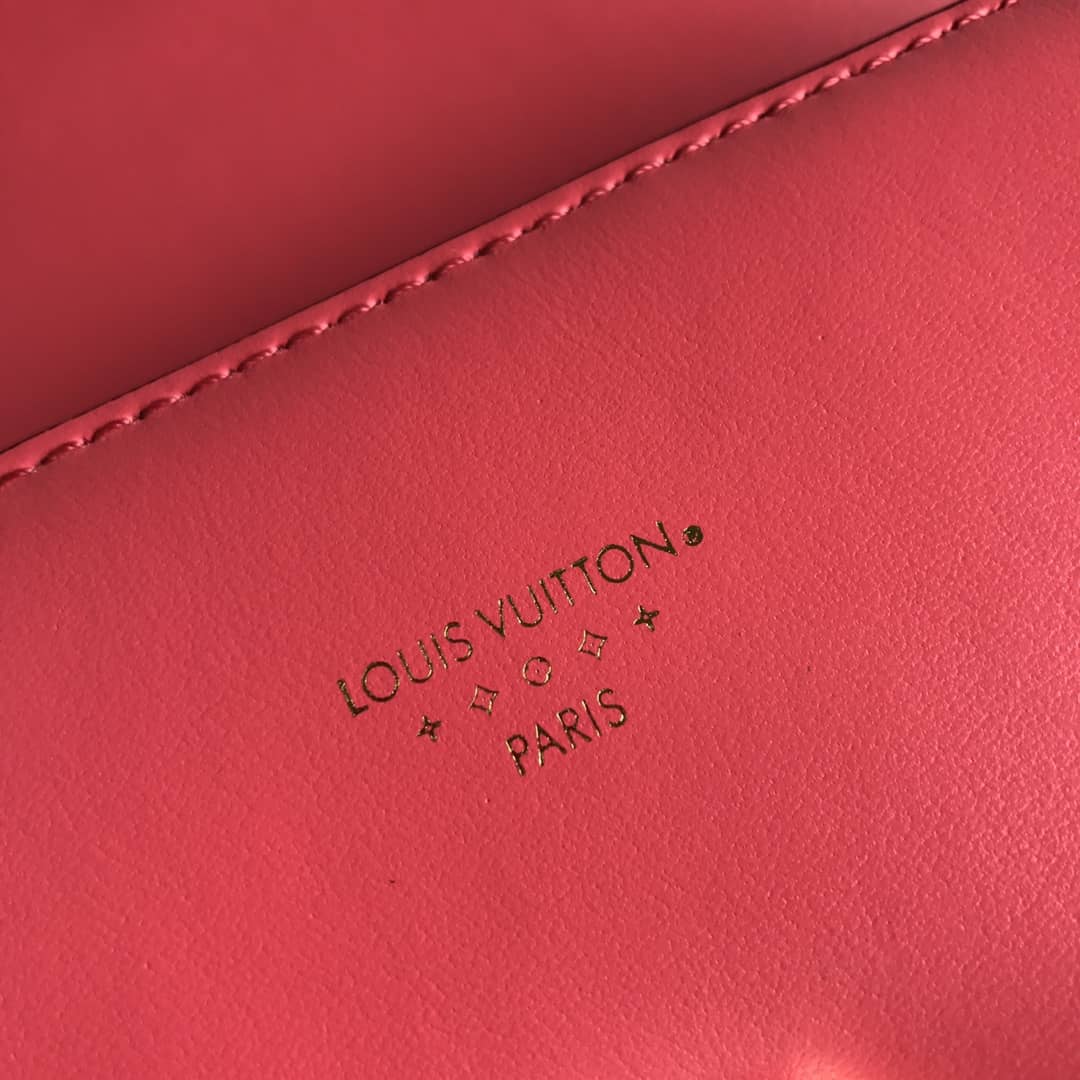 L0vis Vvtt0n Pont9 Neuf Leather Replica Shoulder Bag Red M55948