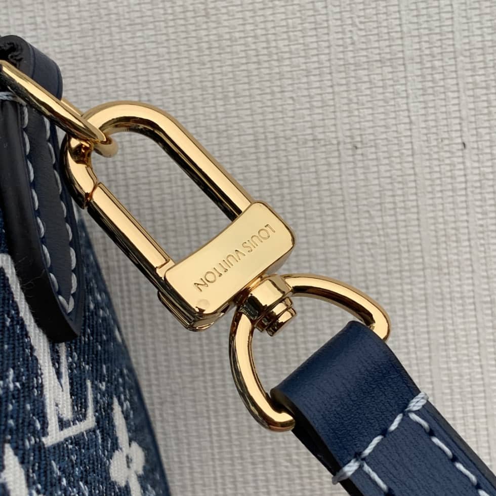 L0vis Vvtt0n Nano Speedy Denim Leather M81168 Replica Crossbody Bag