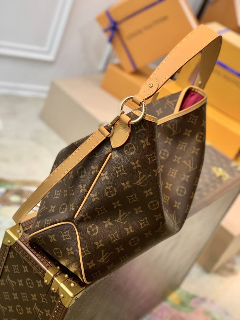 L0vis Vvtt0n Delightful MM Monogram M50156 Replica Shoulder Bag