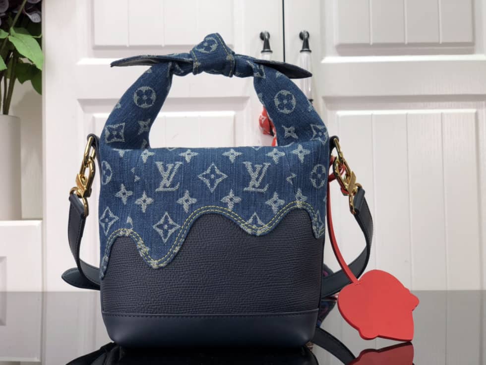 L0vis Vvtt0n Monogram Denim Japanese Cruiser M45970 Replica Hobo