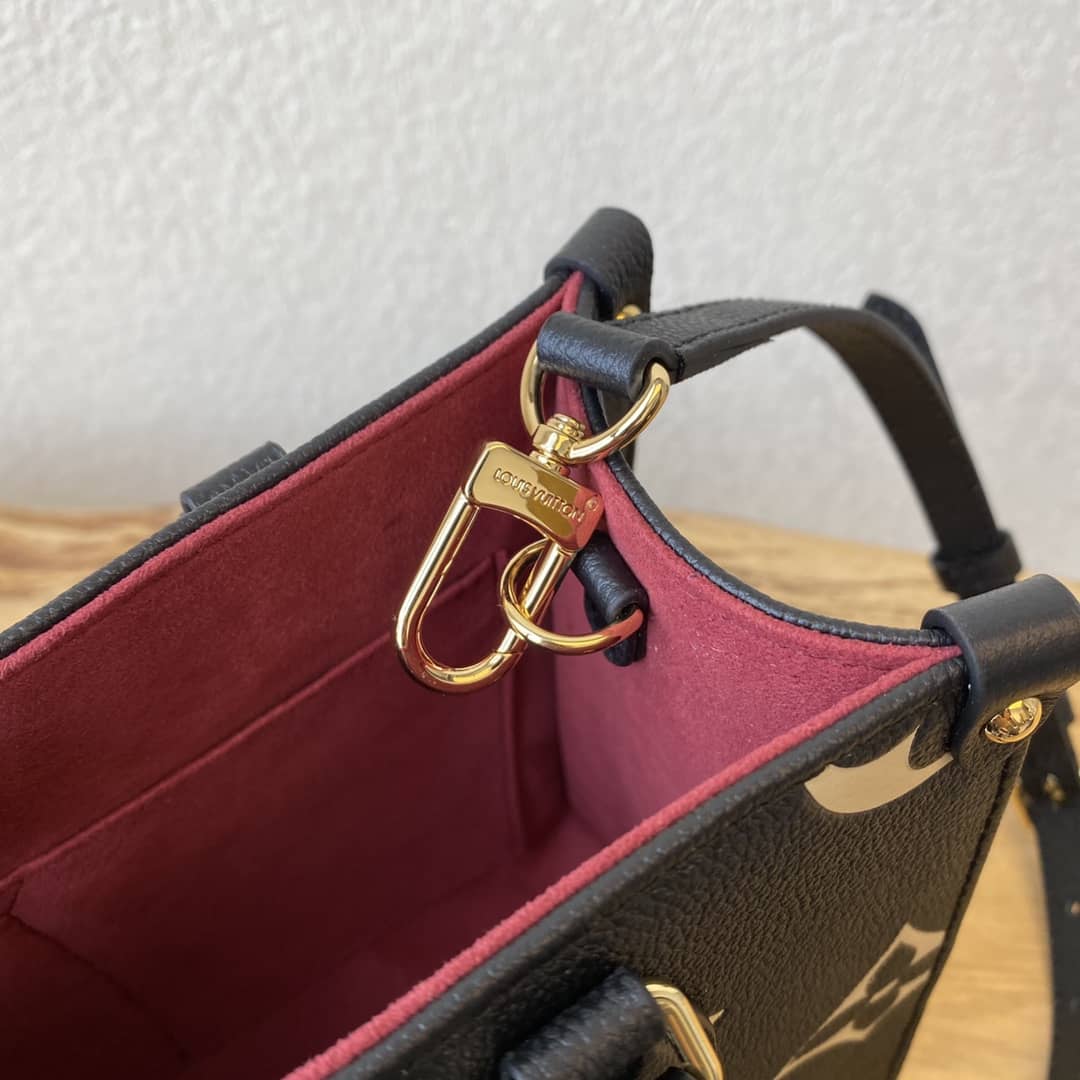 L0vis Vvtt0n Mini Onthego Tote Replica Black M45560
