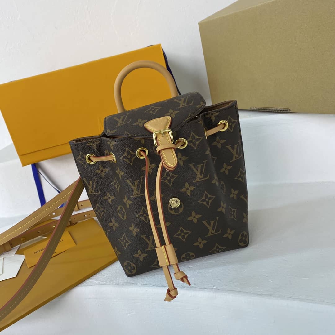 L0vis Vvtt0n Monogram Canvas Montsouris BB Replica Bag M45516 Brown