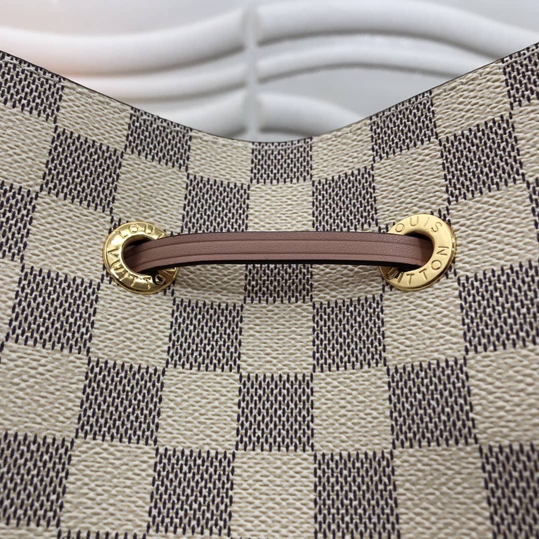 L0vis Vvtt0n Neonoe Replica Bucket Bag Beige Pink M44020