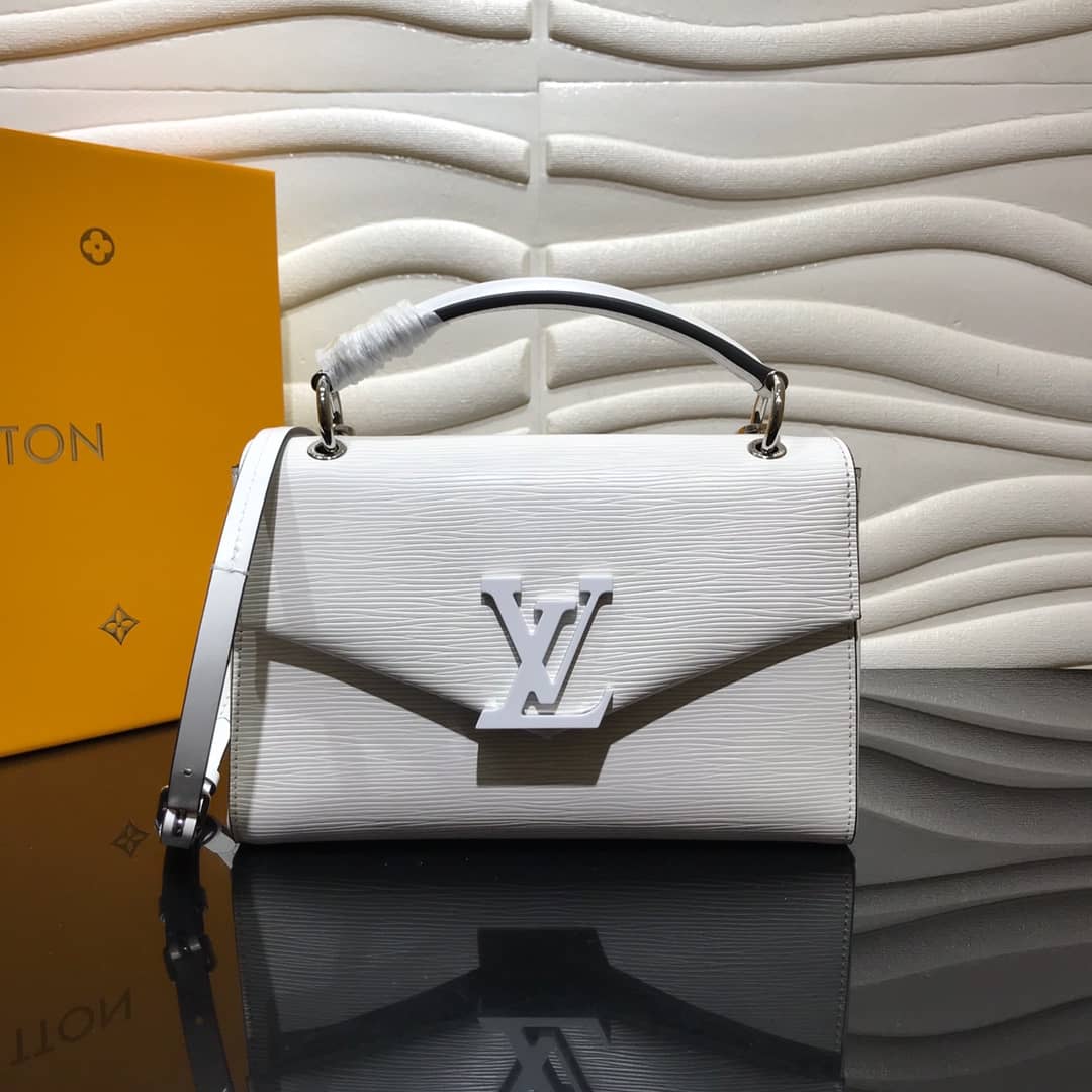 L0vis Vvtt0n Grenelle Pochette Epi Leather Replica Shoulder Bag White M55977