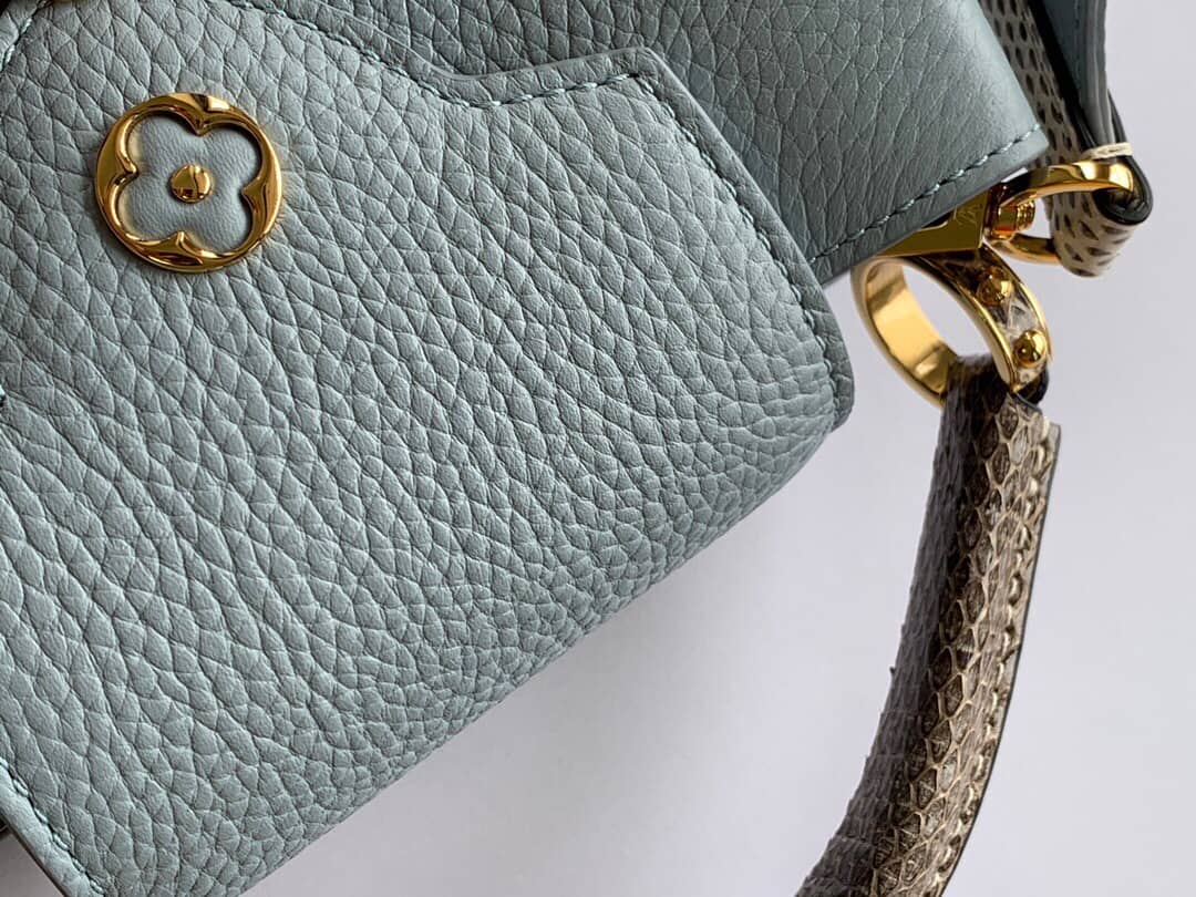 L0vis Vvtt0n Capucines Mini Replica Bag Blue M55921