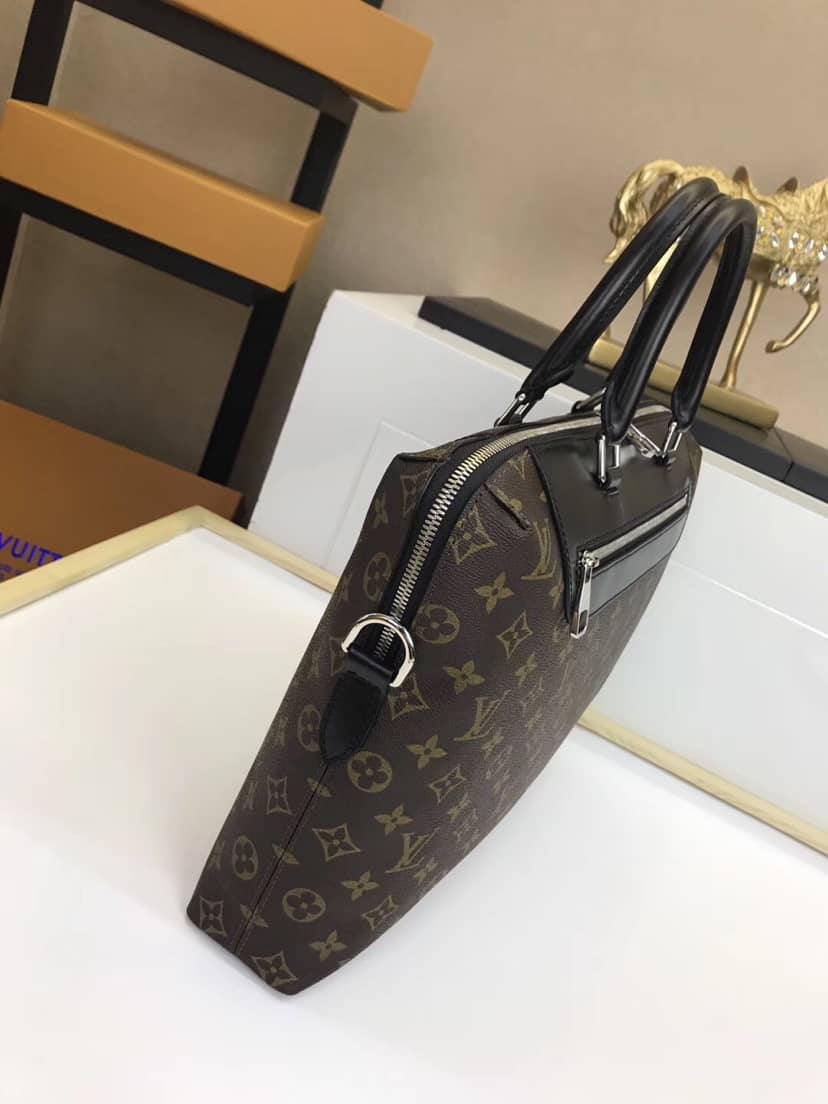 L0vis Vvtt0n Porte Monogram Macassar Document Bag Replica M54019