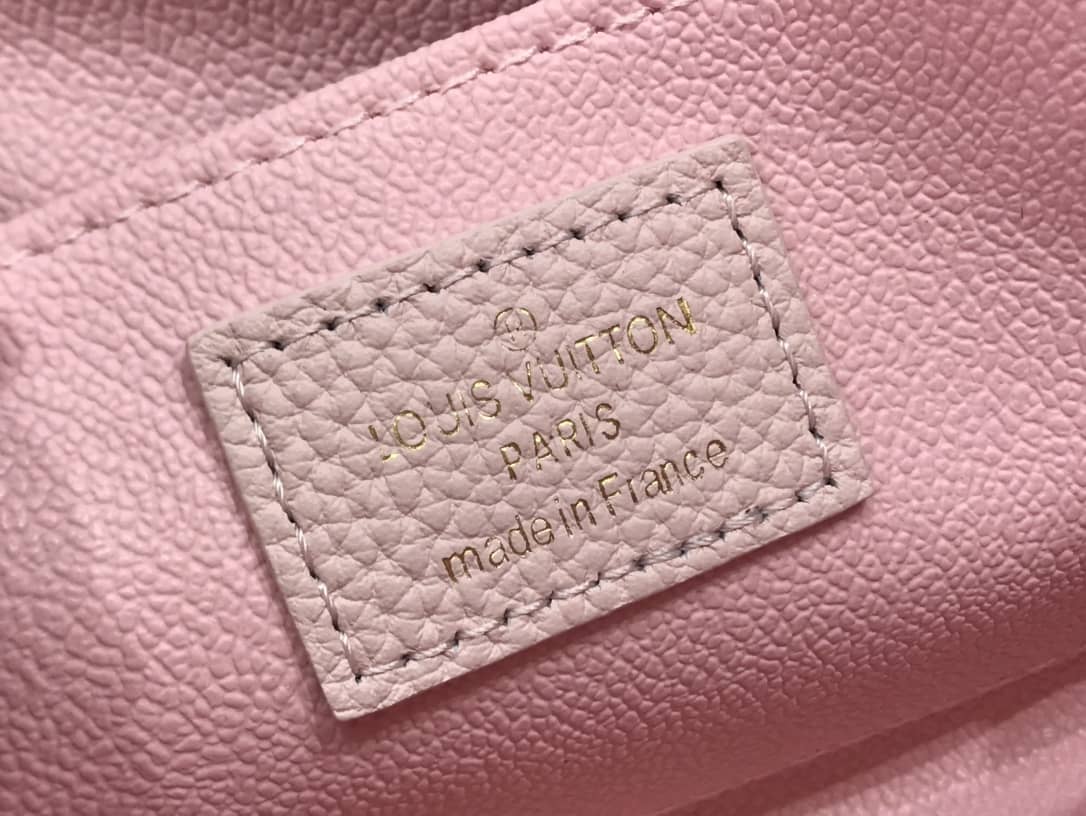 L0vis Vvtt0n Pochette Dupe Monogram Cosmetic Pouch  Pink M47515