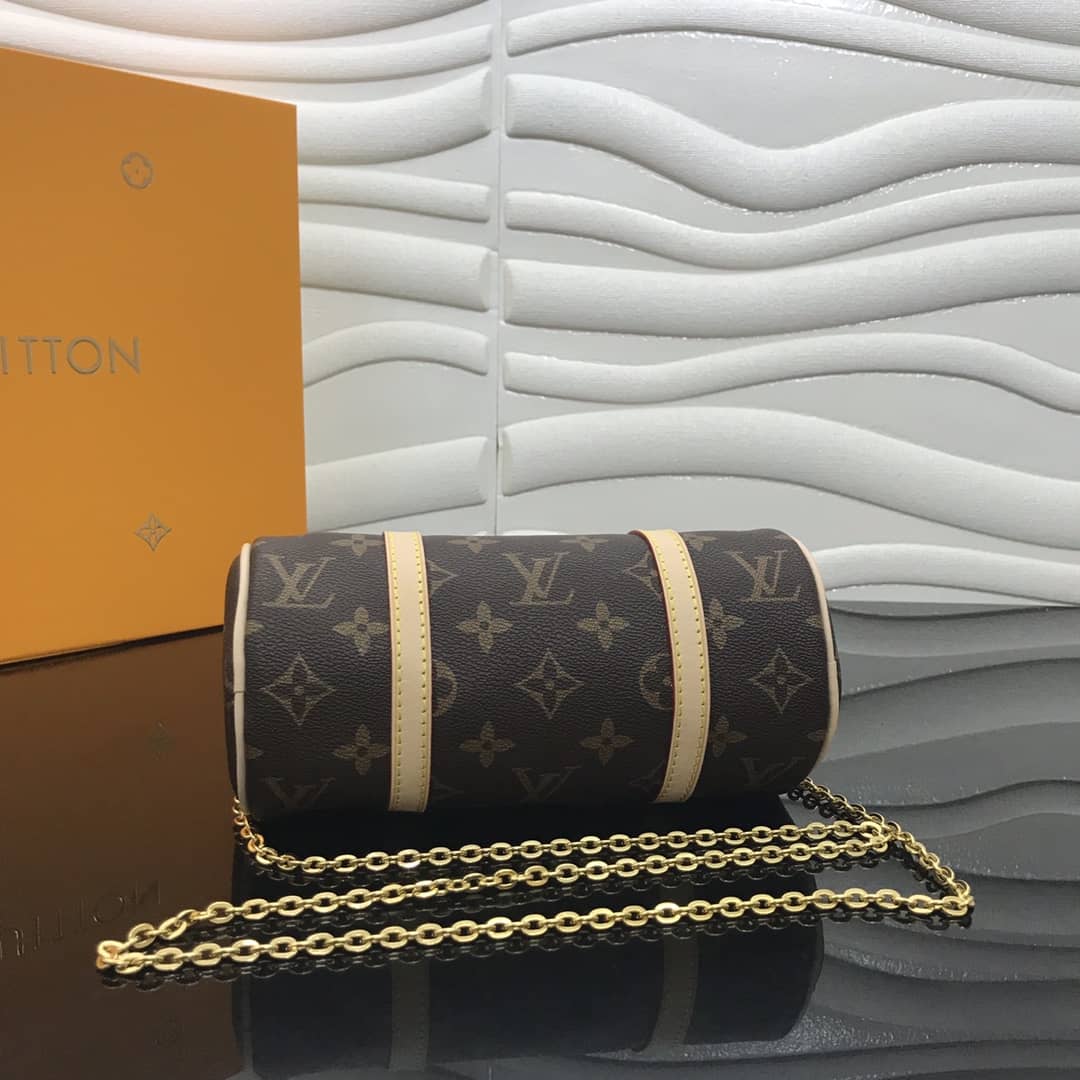 L0vis Vvtt0n Papillon NM Monogram Canvas Replica Handbag