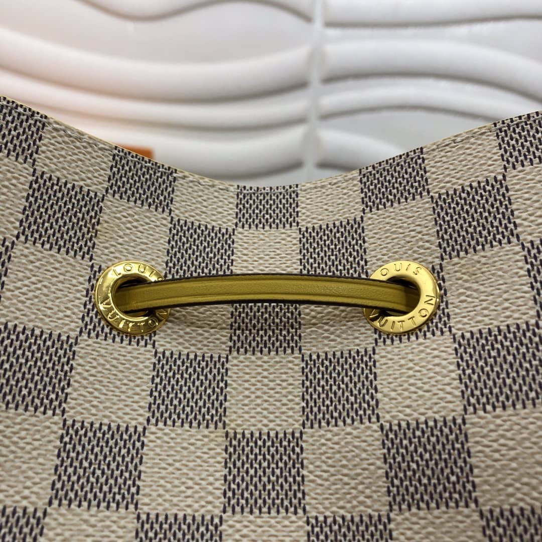 L0vis Vvtt0n Neonoe Replica Bucket Bag Beige Yellow M44020