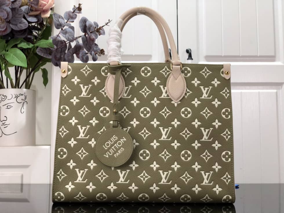 L0vis Vvtt0n OnTheGo MM Empreinte M46060 Replica Tote