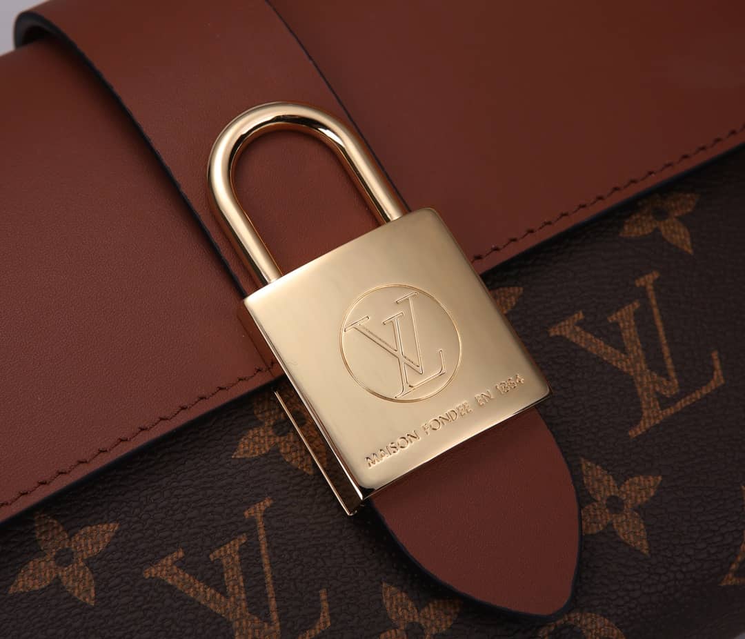 L0vis Vvtt0n Locky BB 2way Replica Shoulder Bag Brown M44141