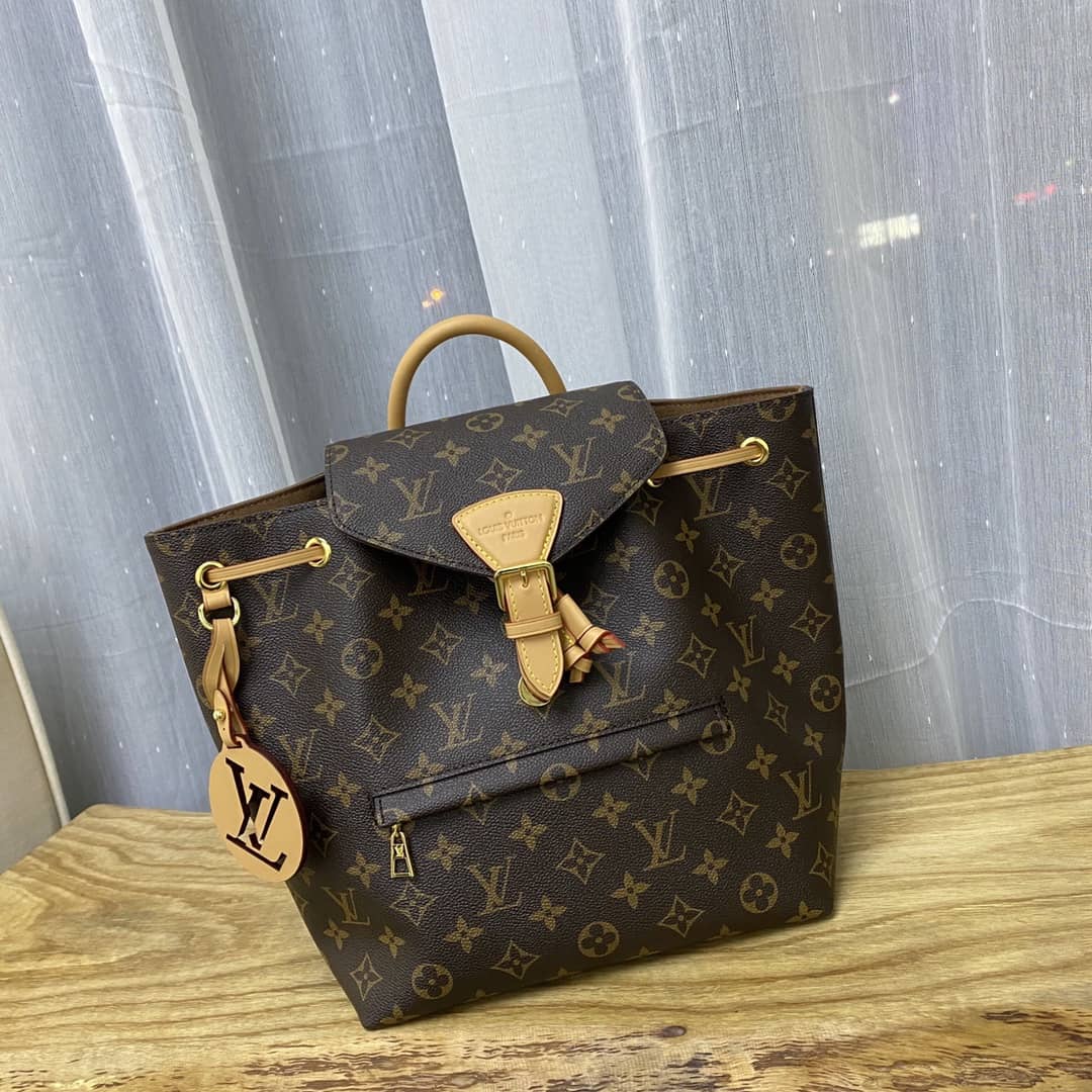 L0vis Vvtt0n Monogram Canvas Montsouris BB Replica Bag M45516 Brown