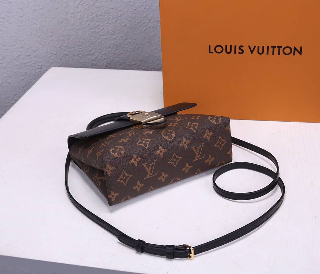L0vis Vvtt0n Locky BB 2way Replica Shoulder Bag Black M44141