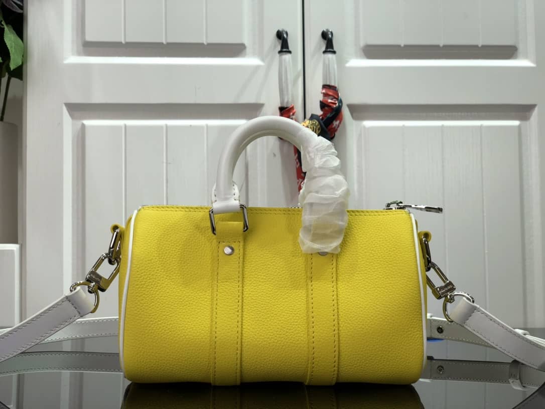 L0vis Vvtt0n Keepall Xs Jaune Virgil Abloh Replica Shoulder Bag M80842